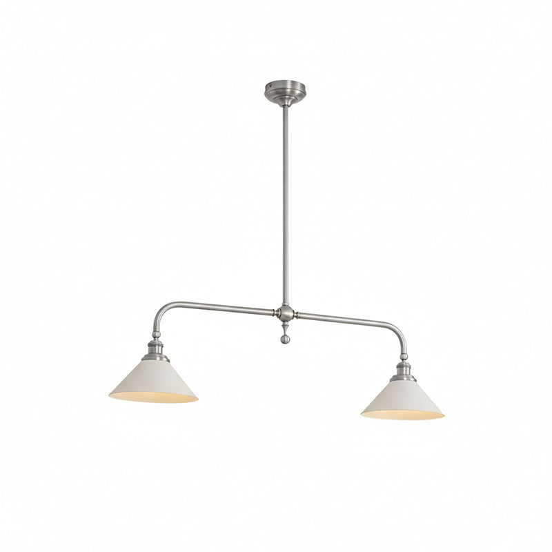 Elegant Chandelier Light with White Glass Shades – Classic Dining Room Fixture for Timeless Ambiance 17