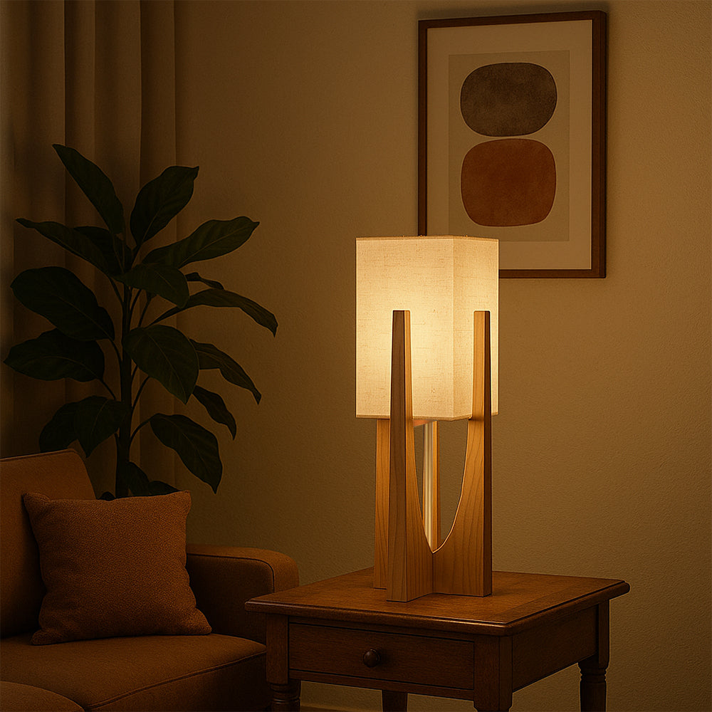 Modern Floor Lamp for Living Room | Elegant Standing Lamp | LED Reading Light | Stylish Floor Fixture | Wabi Sabi Floor Lamp for Home Decor 3