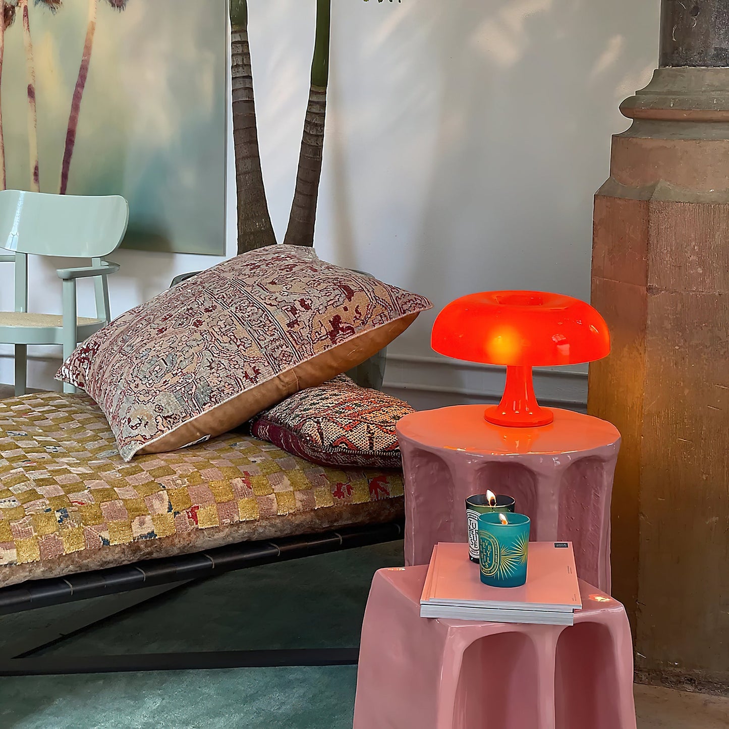 Modern Table Lamp with Colorful Options and Direct Light – Ideal for Living Room, Bedroom, or Desk Use 5