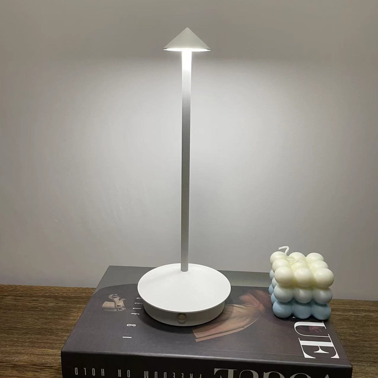 Rechargeable LED Table Lamp – Cordless Design with Touch Control, 550 Lumen Output, Perfect for Bedside or Desk Use 3