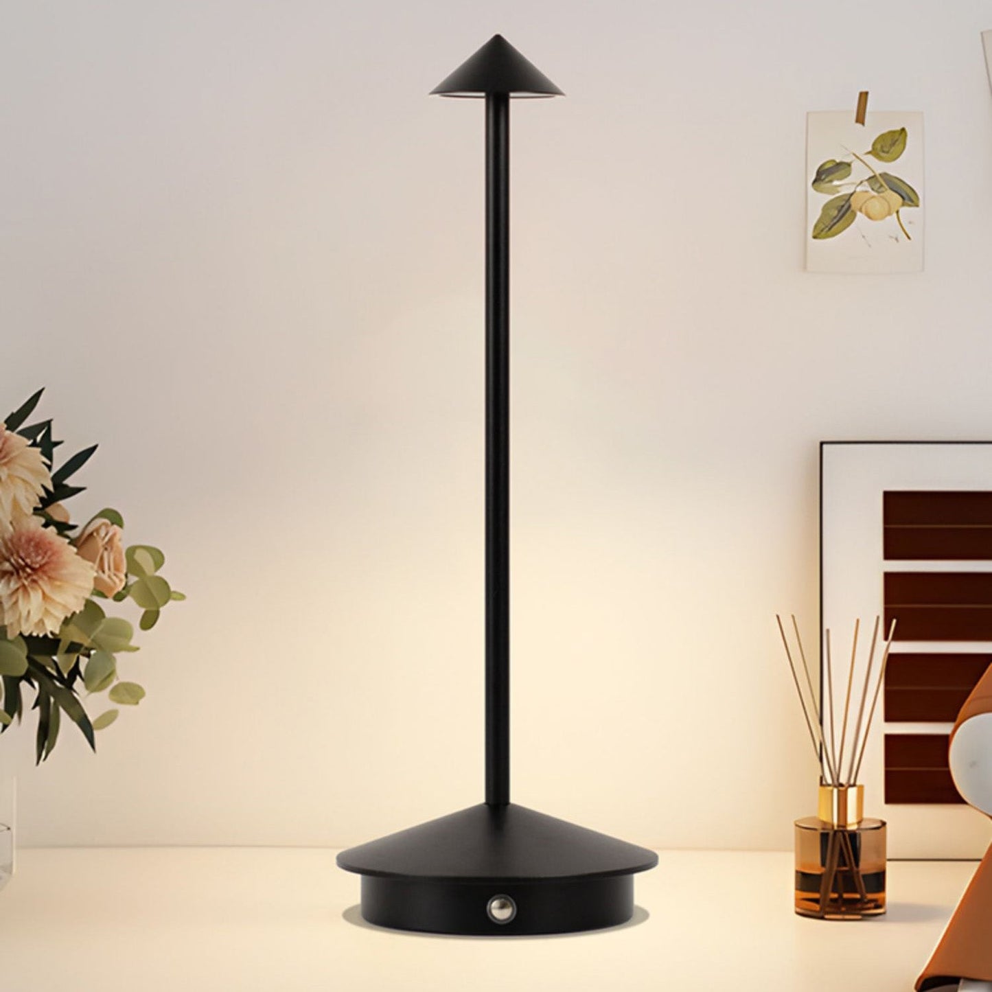 Rechargeable LED Table Lamp – Cordless Design with Touch Control, 550 Lumen Output, Perfect for Bedside or Desk Use 8
