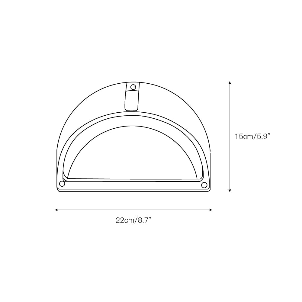 Sea-Inspired Outdoor Wall Sconce – 1-Light Wall Lamp in Multiple Sizes for Stylish Exterior Lighting 9