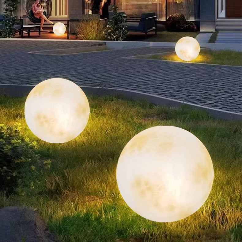 Solar Garden Lights | Outdoor LED Lights | Eco-Friendly Solar Lamp | Modern Garden Decor | Celestial Design Moonlight Fixture 3