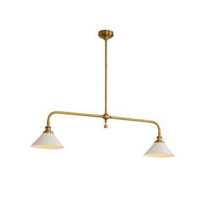 Elegant Chandelier Light with White Glass Shades – Classic Dining Room Fixture for Timeless Ambiance 16