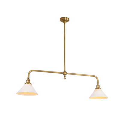 Elegant Chandelier Light with White Glass Shades – Classic Dining Room Fixture for Timeless Ambiance 18