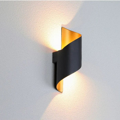 Modern Outdoor Wall Light | Waterproof LED Wall Lamp | Stylish Aluminium Fixture | IP65 Rated Wall Lighting | Spiral Design for Home 7