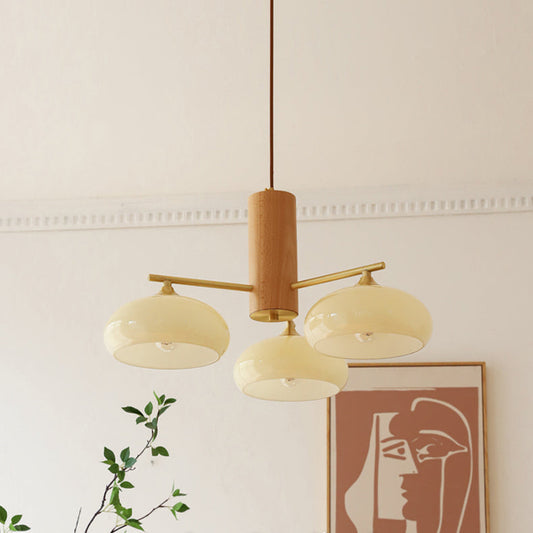 Modern Oval Chandelier Light in Metal and Glass – Elegant Design for Stylish Home Décor 0