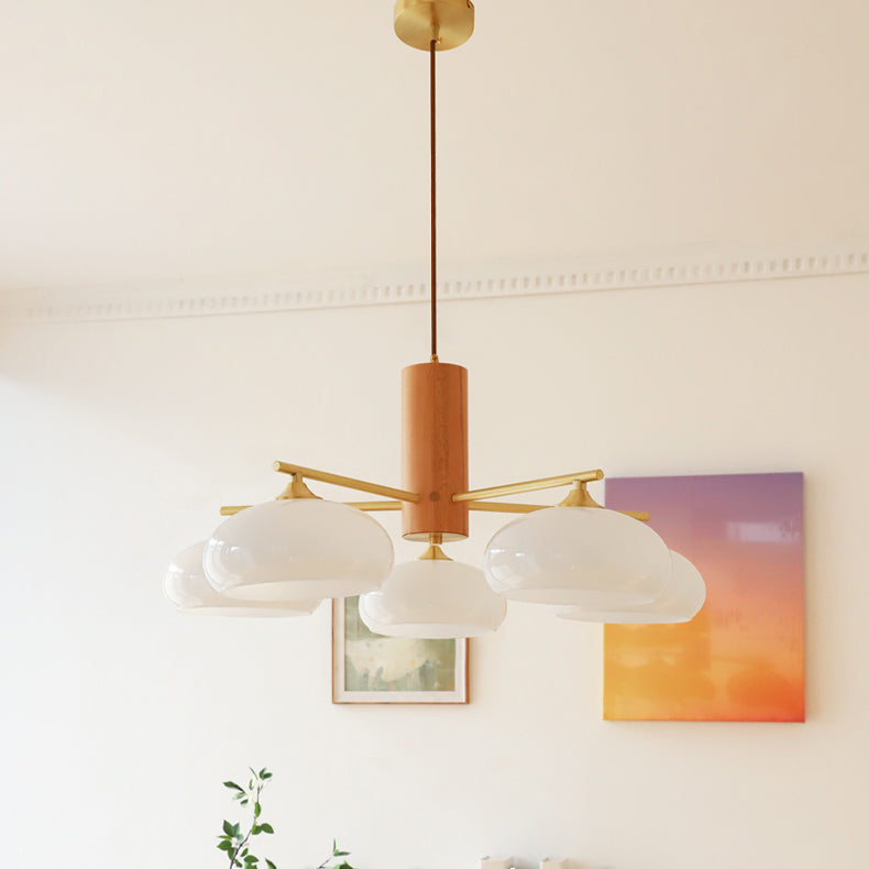 Modern Oval Chandelier Light in Metal and Glass – Elegant Design for Stylish Home Décor 9