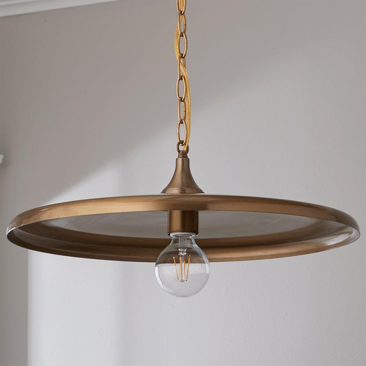 Modern Pendant Lamp with Wrought Iron Shade and Gold Finish – Elegant Kitchen Pendant Lighting for Dining and Kitchen Island 10