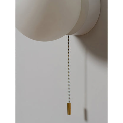 Modern White Glass Globe Wall Sconce – Elegant Wall Lamp for Contemporary Lighting 8
