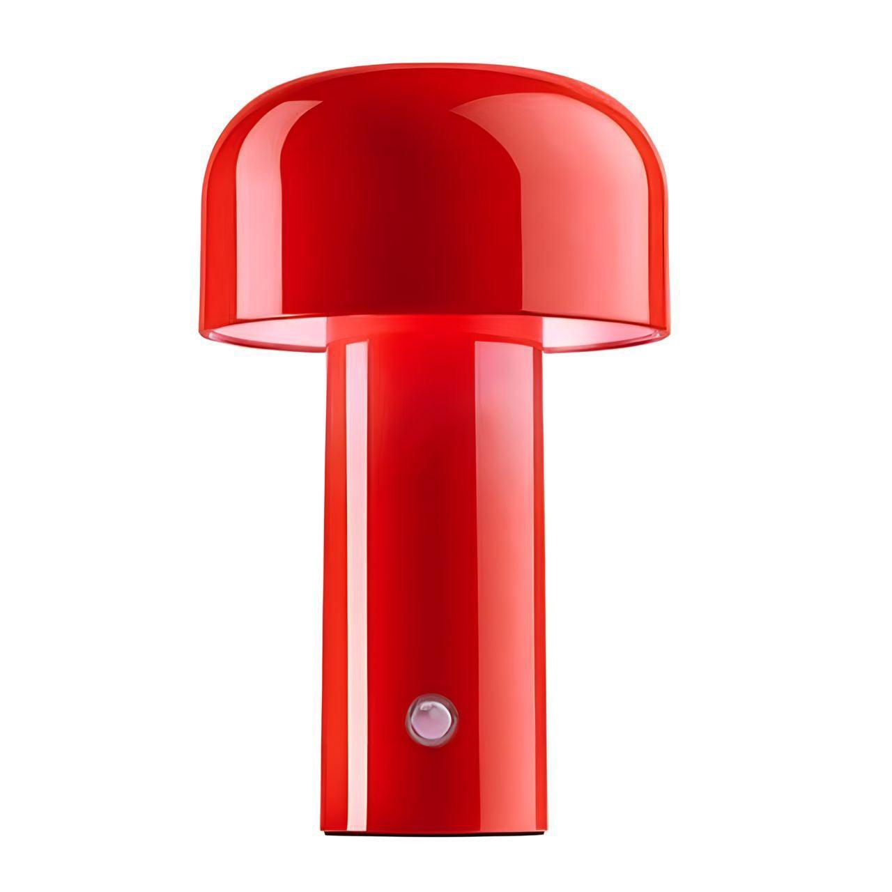 Portable Mushroom Table Lamp – USB Rechargeable Cordless Bedside Lamp with Warm Ambient Light for Modern Décor 7