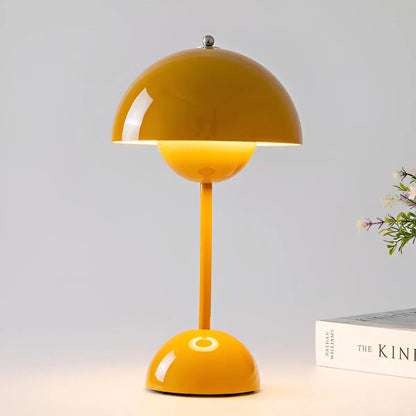 Scandinavian Round Base Table Lamp – Stylish Bedside or Desk Lamp with Adjustable Light for Bedroom and Living Spaces 11