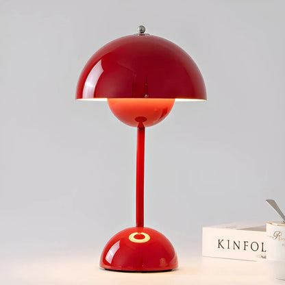 Scandinavian Round Base Table Lamp – Stylish Bedside or Desk Lamp with Adjustable Light for Bedroom and Living Spaces 8