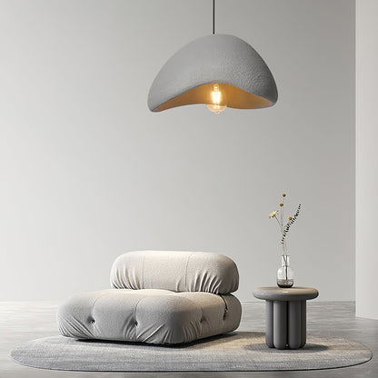 Wabi-Sabi Inspired Modern Pendant Light for Kitchen and Dining – Cocoon-Shaped Ceiling Pendant Lighting in Multiple Sizes 4